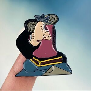 Abstract Picasso Enamel Pin/ Brooch Lapel